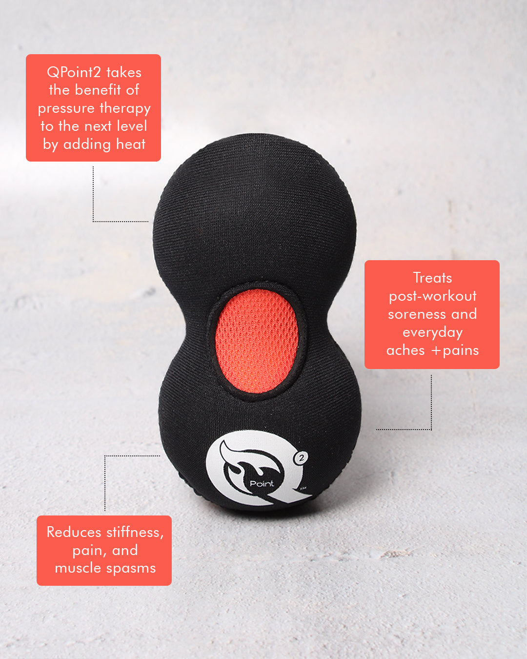 QPoint2 Heated Double-Ball Roller